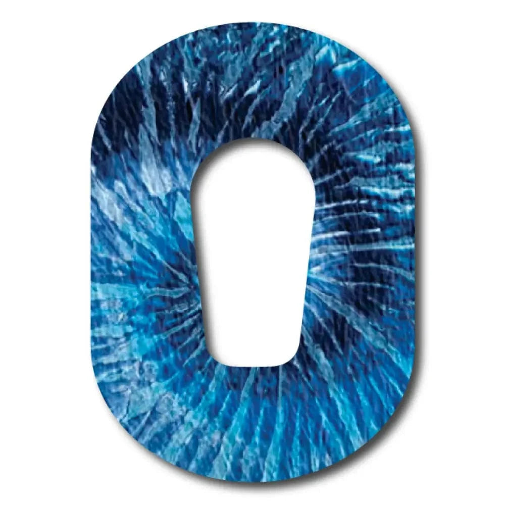 Single Patch / G6 Deep Blue Tie-dye - Dexcom G6