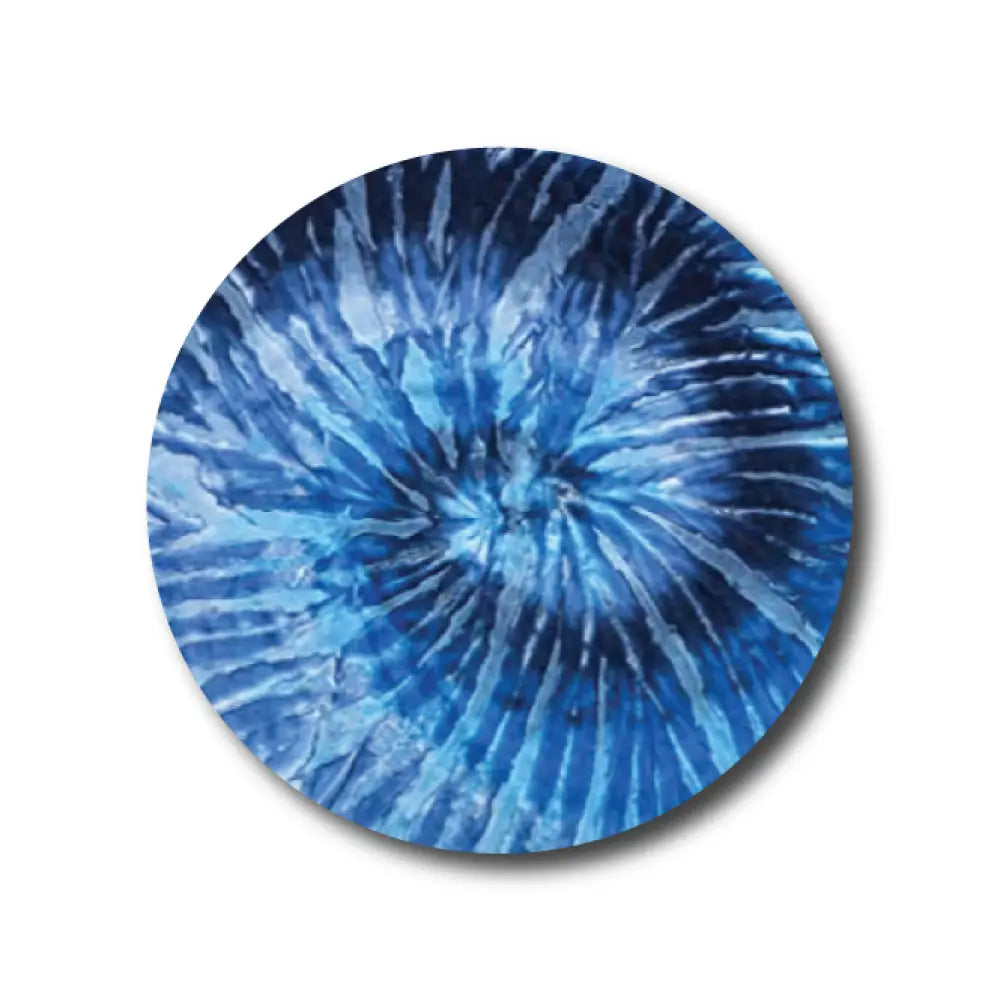 Single Patch / Libre 3 Deep Blue Tie-dye Pattern - Libre-3