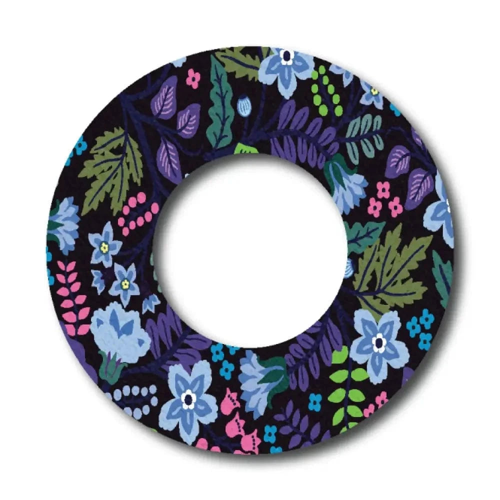 Single Patch / Libre 2 Deep Floral - Libre 2 and Lingo