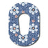 Single Patch / G6 Denim Flower - Dexcom G6