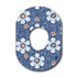 Single Patch / G7 Denim Flower - Dexcom G7 and Stelo