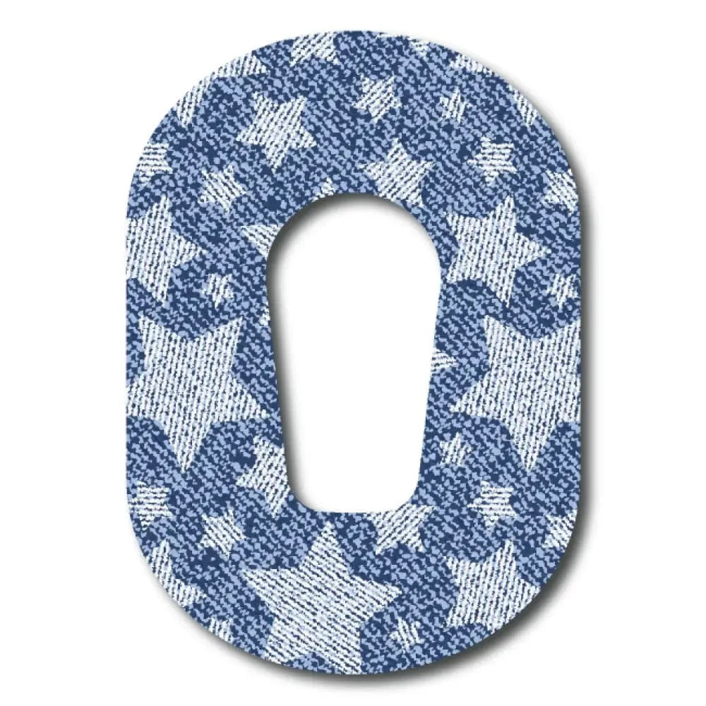 Single Patch / G6 Denim Star - Dexcom G6