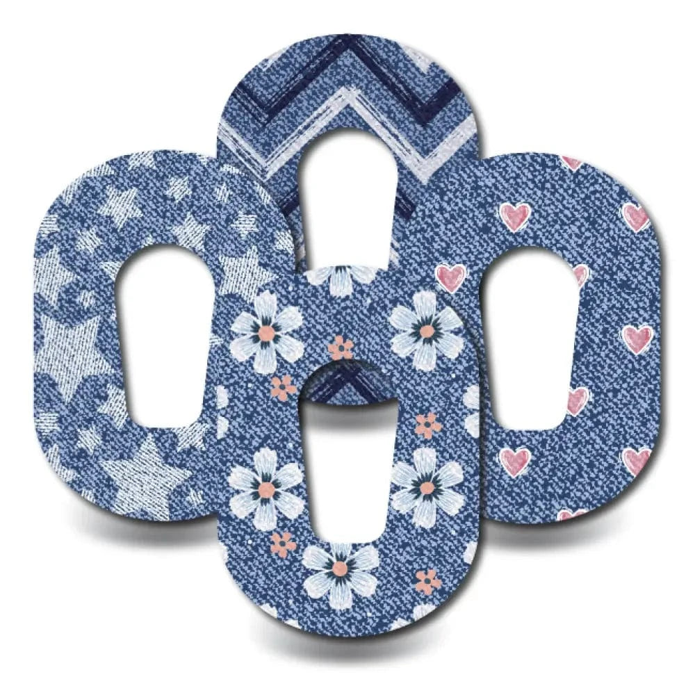 4-Pack (Set of 4 Patches) / G6 Denim Variety Pack - Dexcom G6
