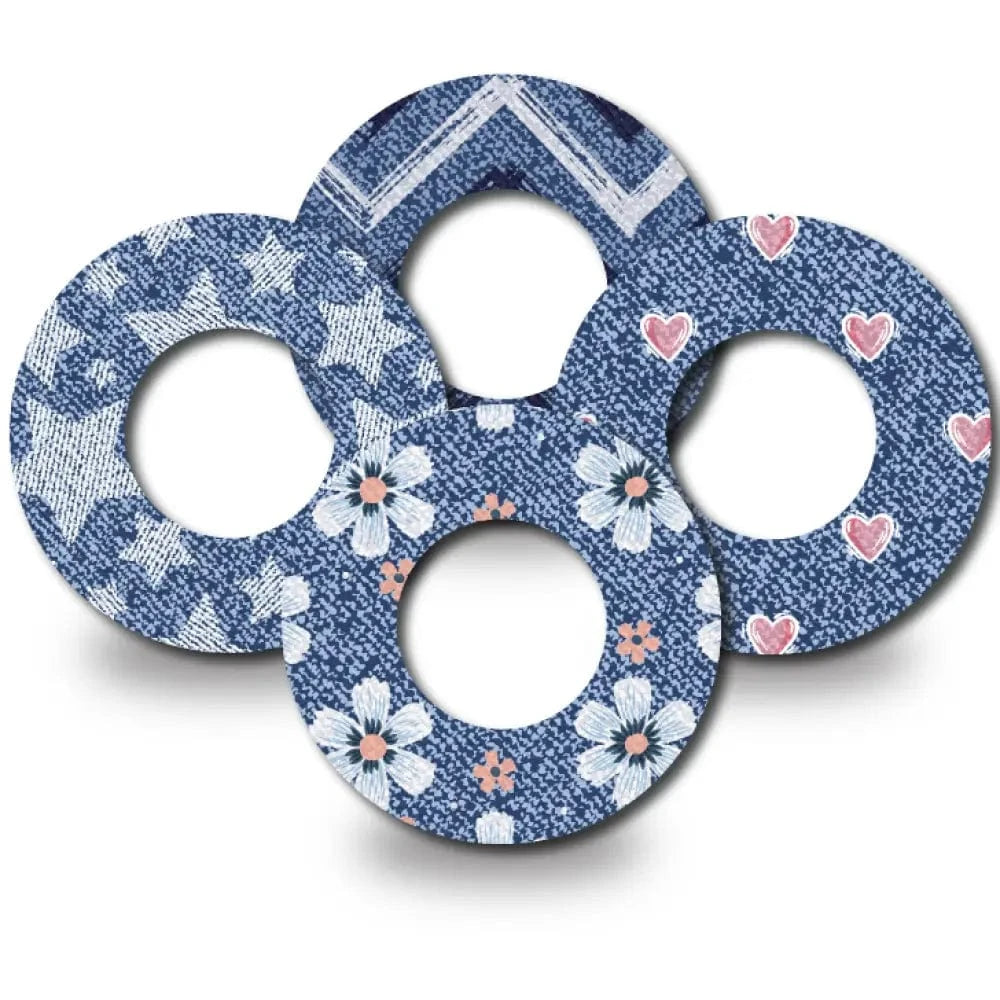 4-Pack (Set of 4 Patches) / Libre 2 Denim Variety Pack - Libre 2 and Lingo