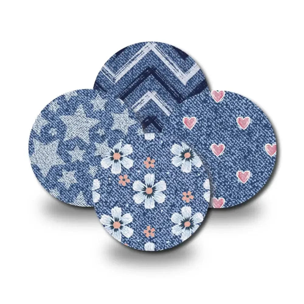 4-Pack (Set of 4 Patches) / Libre 3 Denim Variety Pack - Libre 3
