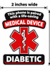 Vinyl Sticker / Not intended for direct skin contact Device is Paired with a Life-Saving Medical Device - Vinyl Stiker