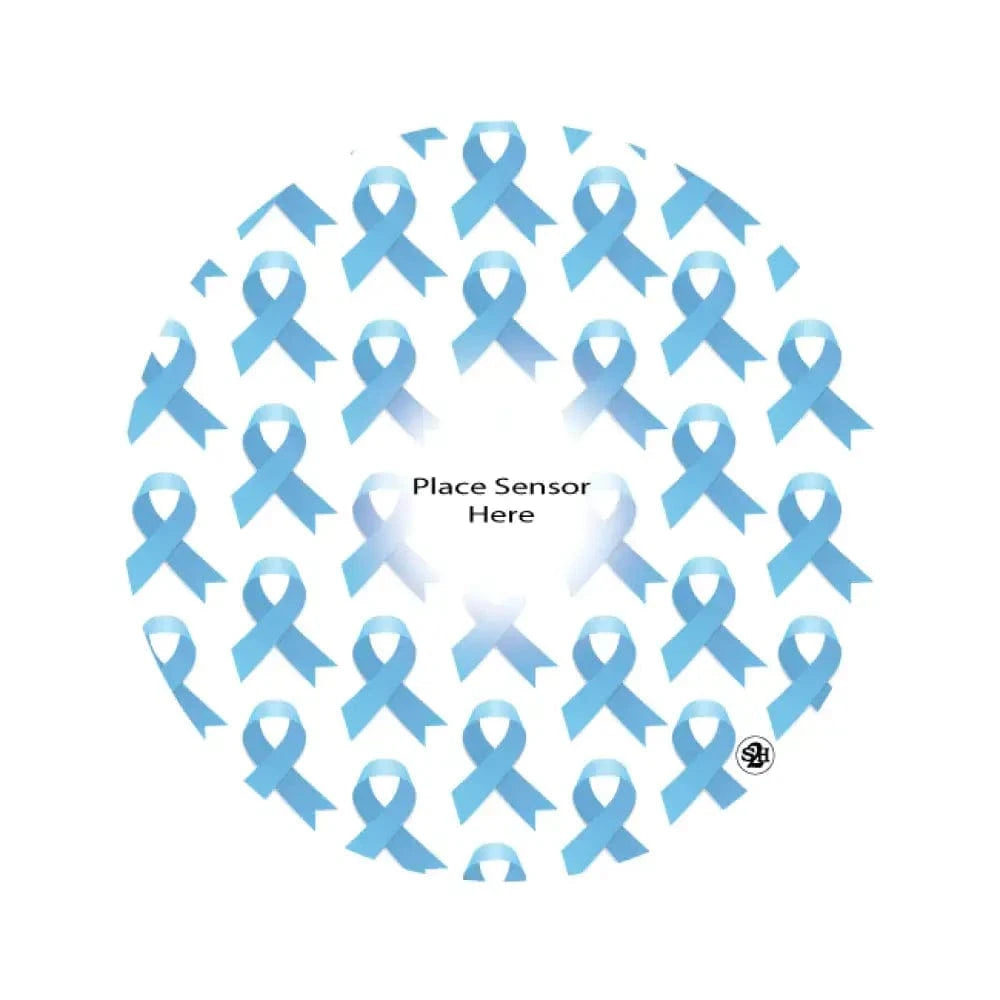 Single Patch / Libre 2 Diabetes Aware Ribbon Underlay Patch for Sensitive Skin - Libre 2 and Lingo