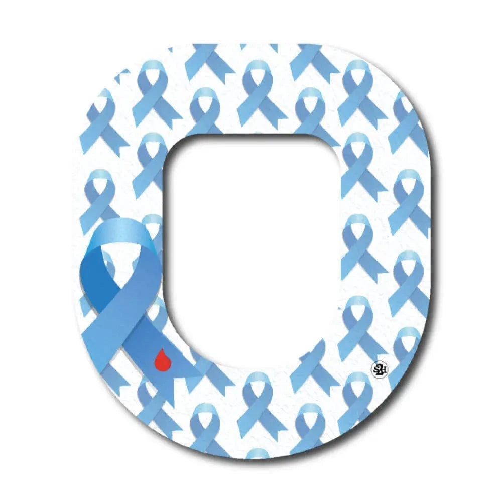 Single Patch / Omnipod Diabetes Awareness Ribbon - Omnipod