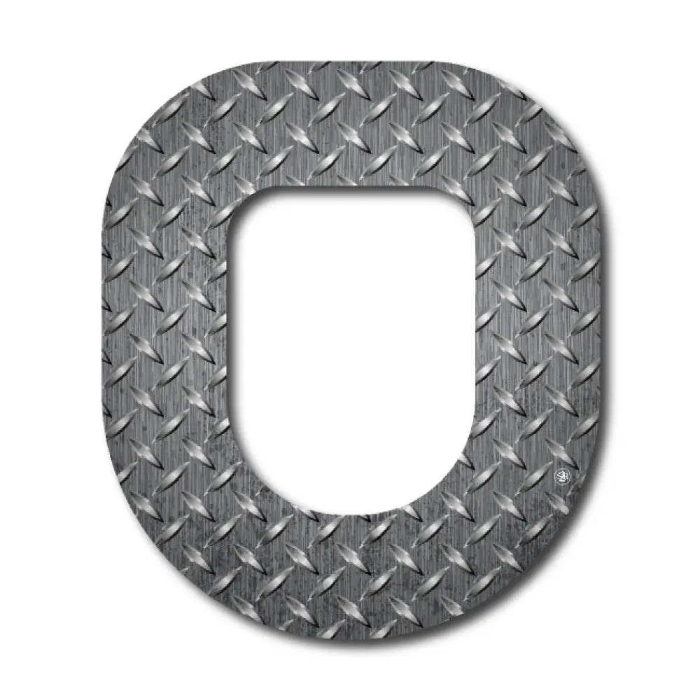 Diamond Plate - Omnipod Single Patch