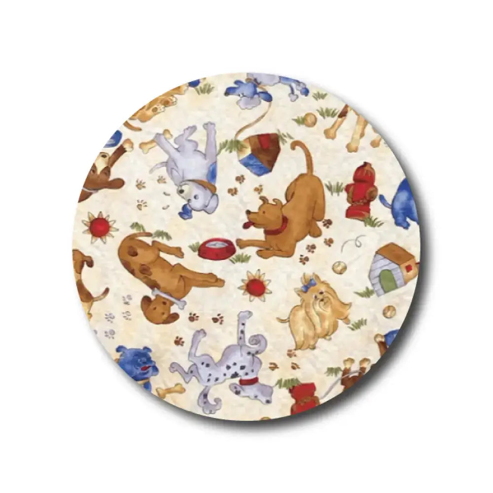 Dogs At Play - Libre 3 Single Patch