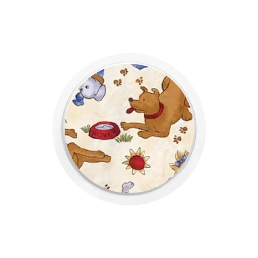 Dogs At Play Topper - Libre 2 Single