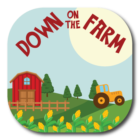 Single Patch / G7 Cover-up Down at the Farm - Dexcom G7 and Stelo Cover-up