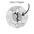Single Topper / Libre 2 Topper Espresso - Libre 2 Topper