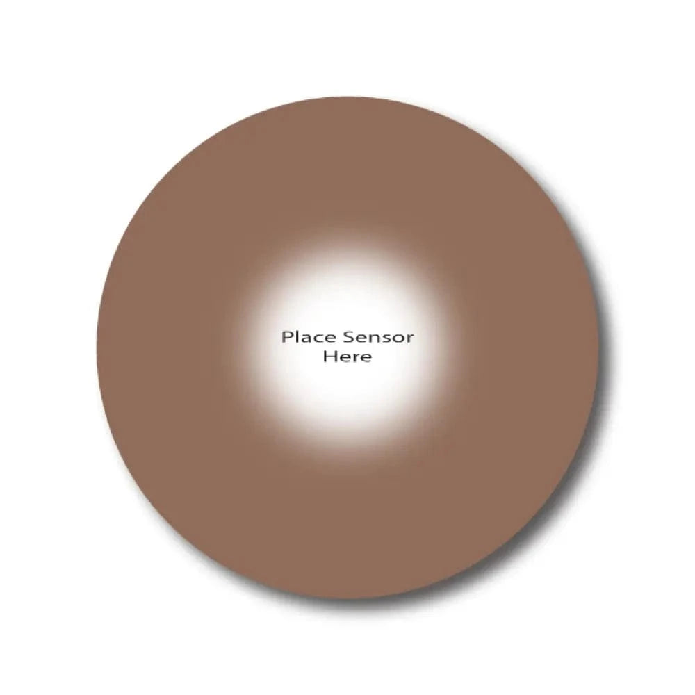 Single Patch / Libre 2 Espresso Skin Tone Underlay Patch for Sensitive Skin - Libre 2 and Lingo
