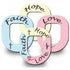 4-Pack (Set of 4 Patches) / Omnipod Faith - Hope - Love Variety Pack - Omnipod