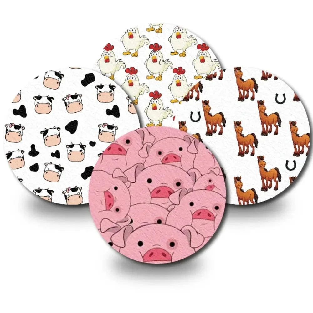 4-Pack (Set of 4 Patches) / Libre 2 Cover-up Farm Friends Variety Pack - Libre 2 and Lingo Cover-up