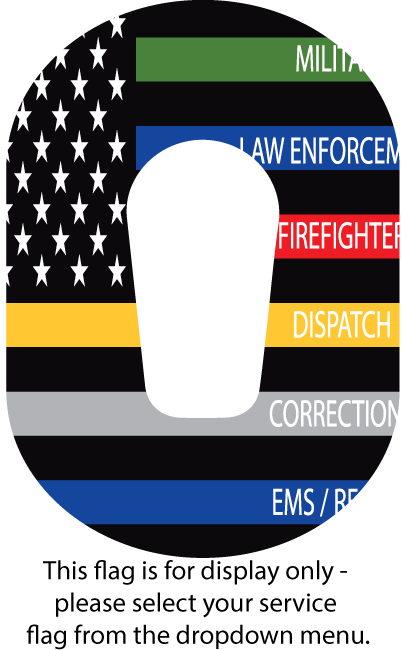 First Responders Flag - Dexcom G6