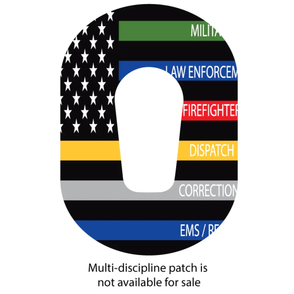 First Responders Flag - Dexcom G6