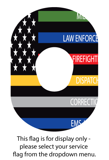 First Responders Flag - Dexcom G7 and Stelo