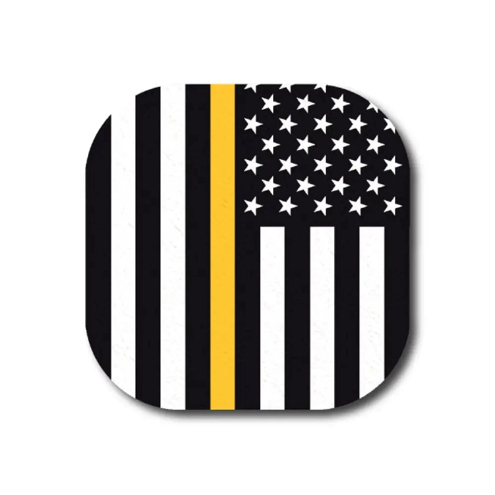 Dispatcher First Responders Flag - Dexcom G7 and Stelo Cover-up