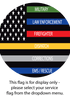 First Responders Flag - Libre 2 and Lingo Cover-up
