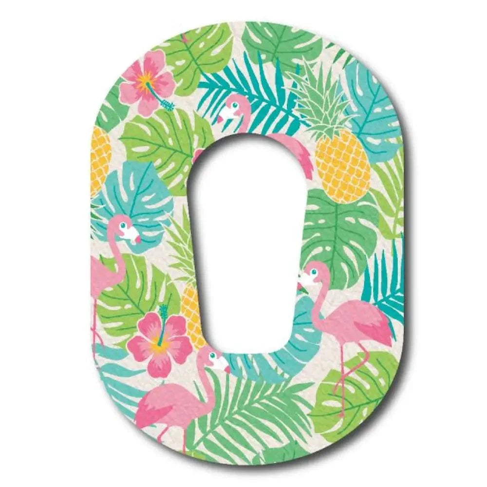 Single Patch / G6 Flamingo and Pineapple - Dexcom G6