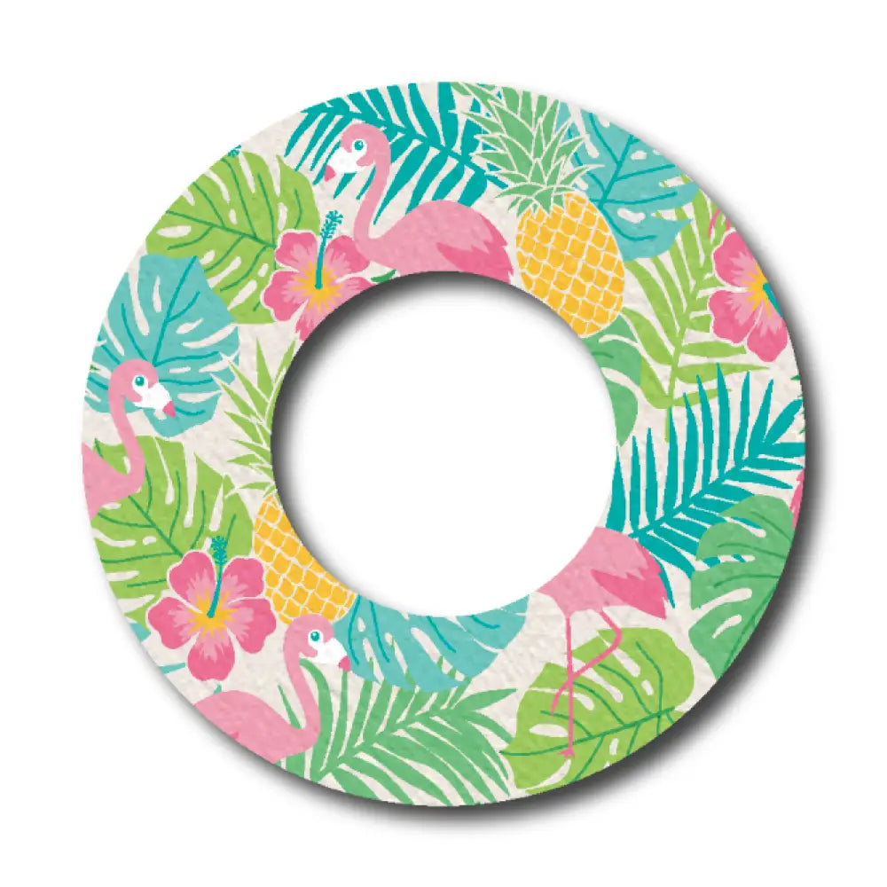 Flamingo And Pineapple - Libre 2 Single Patch