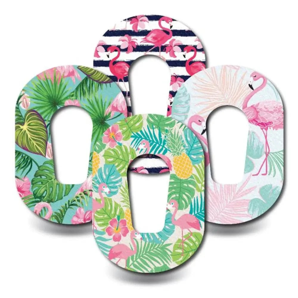 4-Pack (Set of 4 Patches) / G6 Flamingo Variety Pack - Dexcom G6