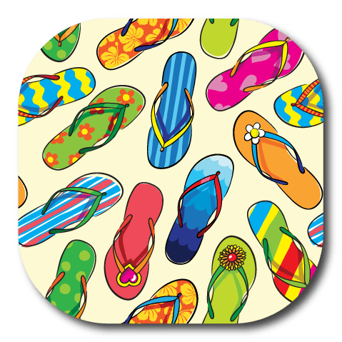 Single Patch / G7 Cover-up Flip Flops - Dexcom G7