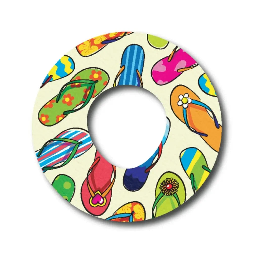 Single Patch / Infusion Set Flip Flops - Infusion Set