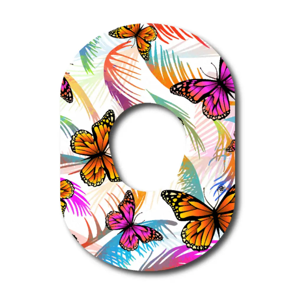 Fluttering Butterfly - Dexcom G7 Single Patch