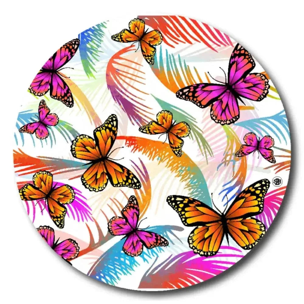 Single Patch / Libre 2 Cover-up Fluttering Butterfly - Libre 2 and Lingo Cover-up