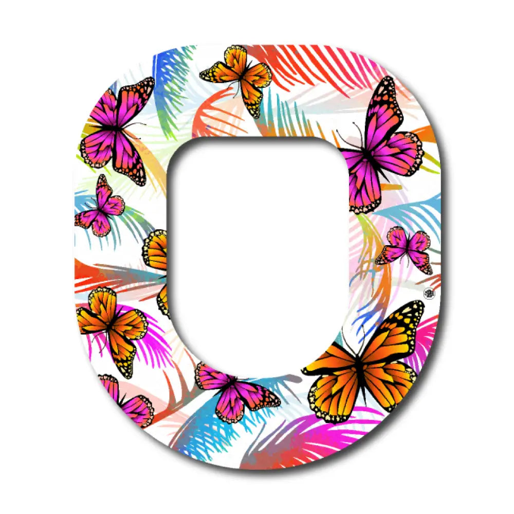 Fluttering Butterfly - Omnipod Single Patch