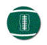 Single Patch / Medtronic-Instanct / Green Football Fan Favorites - Medtronic Instanct