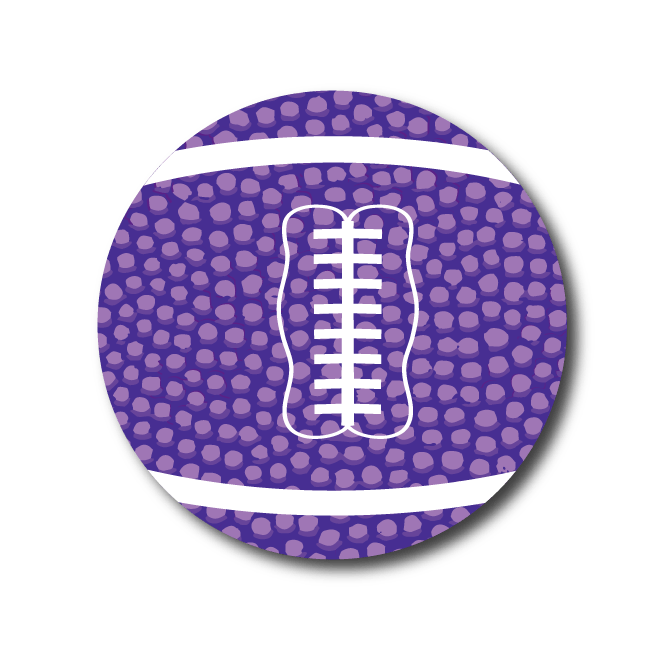 Single Patch / Medtronic-Instanct / Purple Football Fan Favorites - Medtronic Instanct