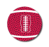 Single Patch / Medtronic-Instanct / Red Football Fan Favorites - Medtronic Instanct