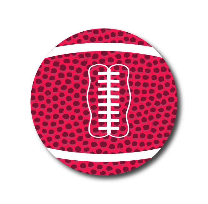 Single Patch / Medtronic-Instanct / Red Football Fan Favorites - Medtronic Instanct