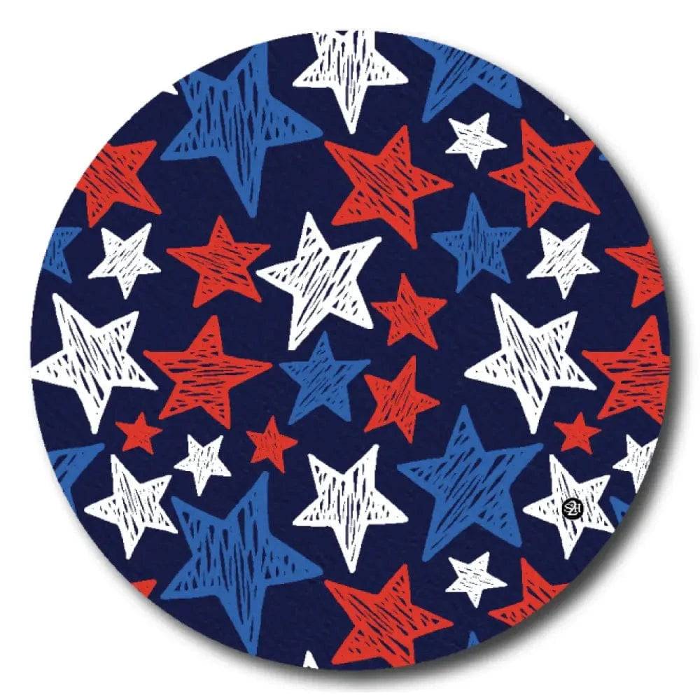 Single Patch / Libre 2 Cover-up Freedom Stars - Libre 2 and Lingo Cover-up