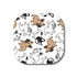 Single Patch / G7 Cover-up French Bulldog White - Dexcom G7 and Stelo Cover-up