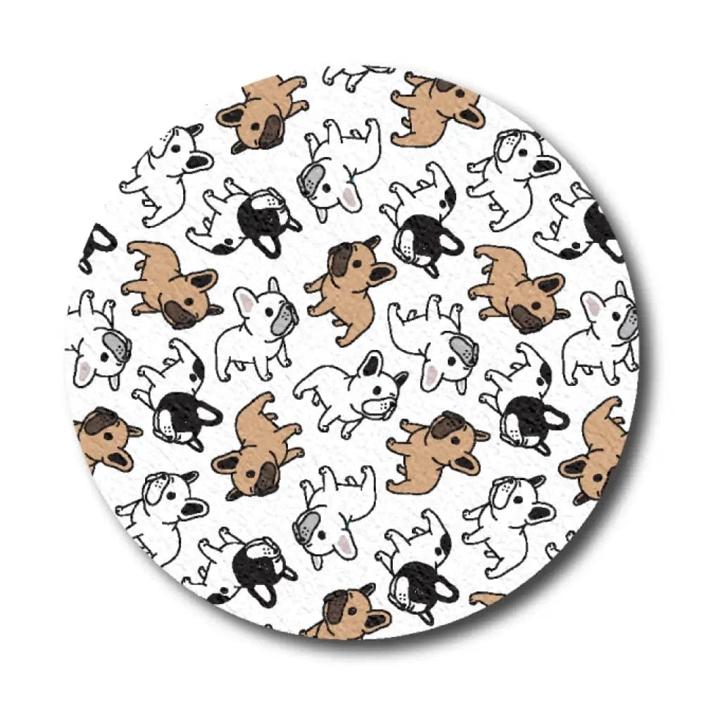 Single Patch / Libre 2 Cover-up French Bulldog White - Libre 2 and Lingo Cover-up