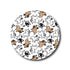 Single Patch / Medtronic-Instanct French Bulldog White - Medtronic Instanct