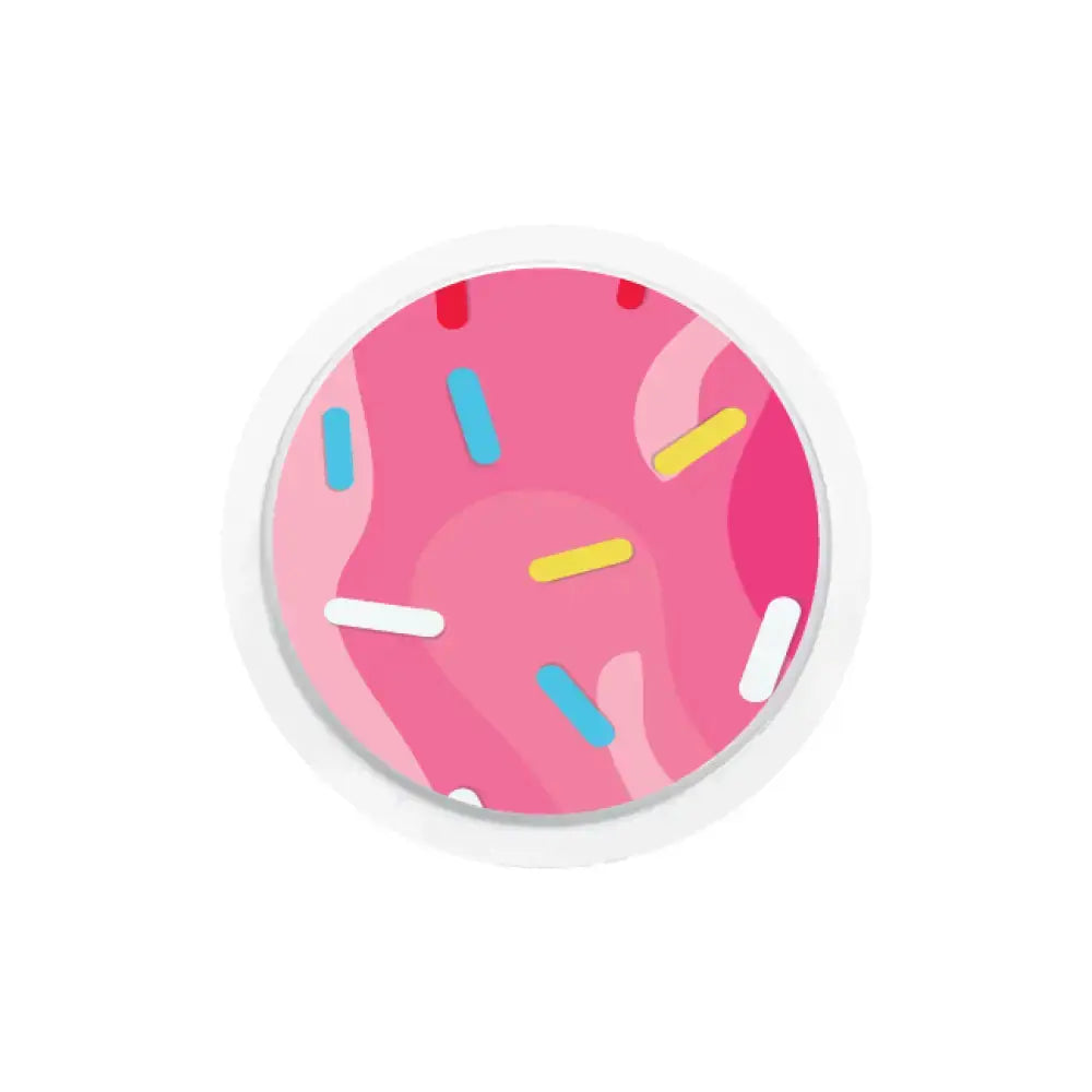 Frosted Donut - Libre 2 Topper Single