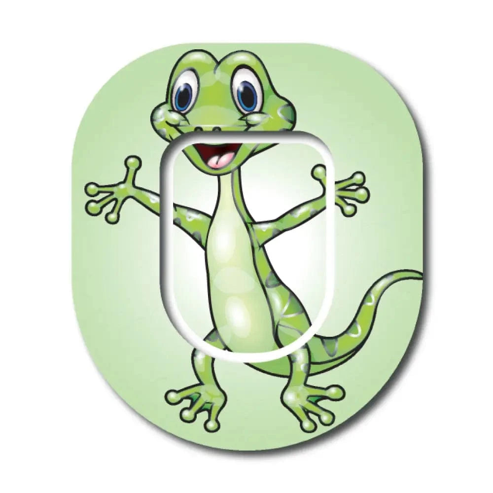 Single Patch / Omnipod Gecko with Topper - Omnipod