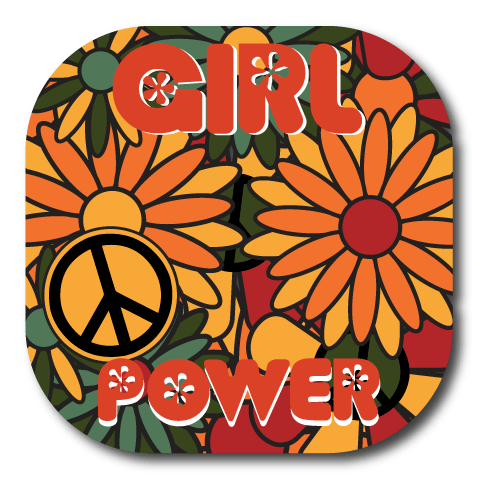 Single Patch / G7 Cover-up Girl Power - Dexcom G7 and Stelo Cover-up