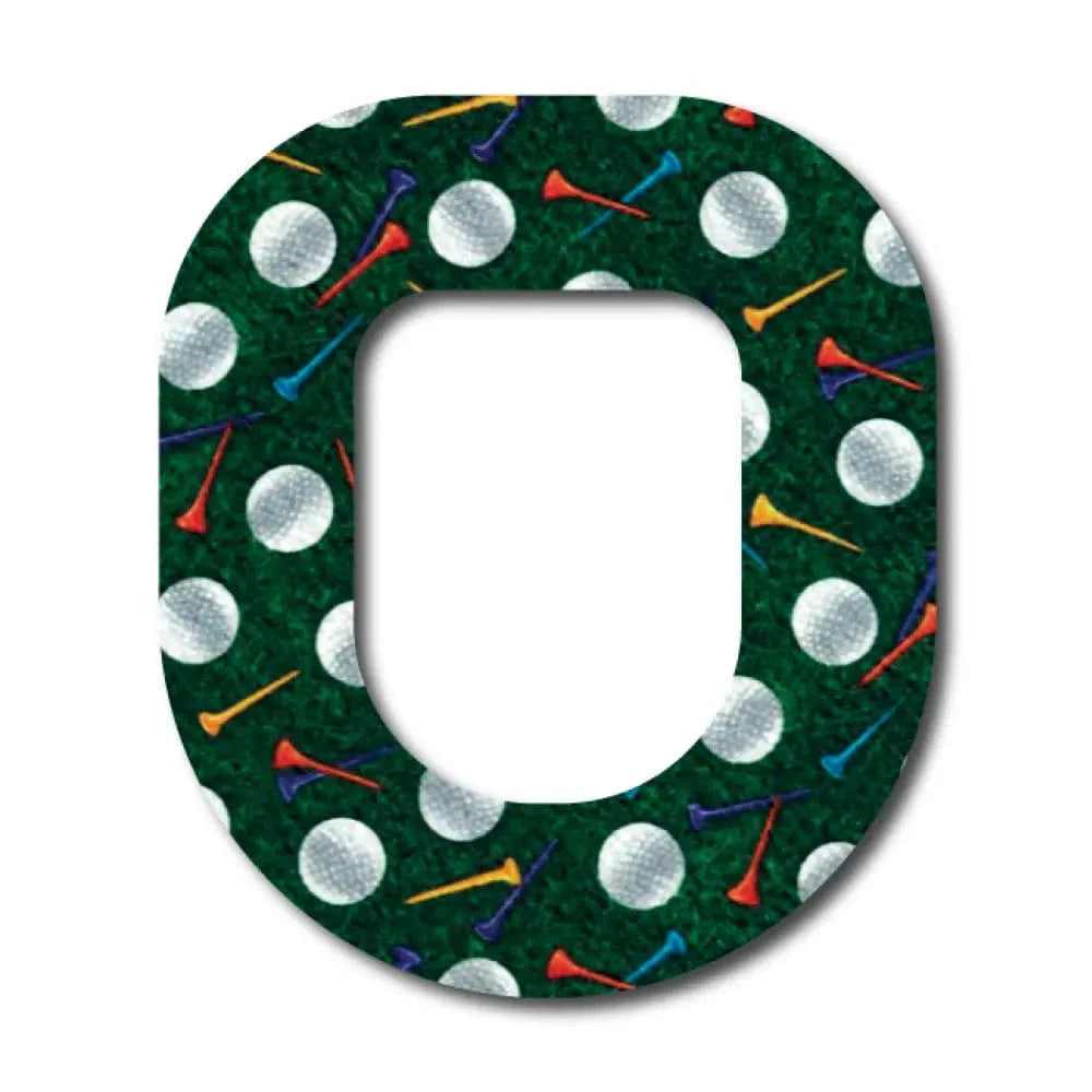 Single Patch / Omnipod Golf Balls and Tees - Omnipod