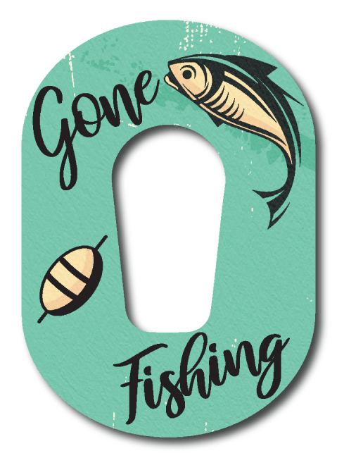 Single Patch / G6 Gone Fishing - Dexcom G6