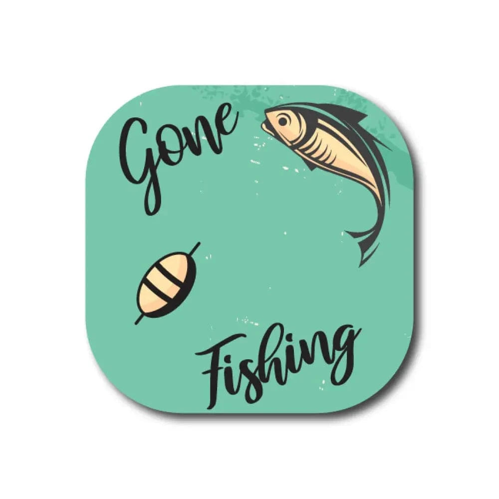 Single Patch / G7 Cover-up Gone Fishing - Dexcom G7 and Stelo Cover-up