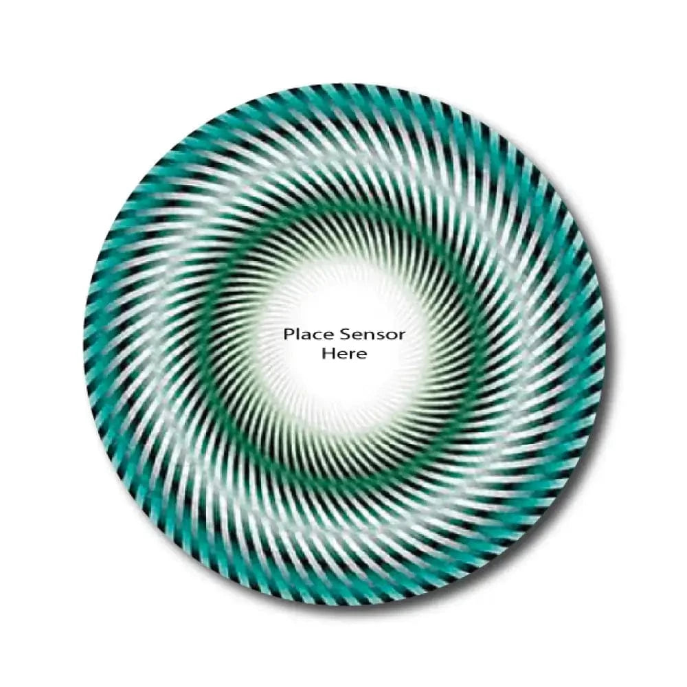 Single Patch / Libre 2 Green Illusion Underlay Patch for Sensitive Skin - Libre 2 and Lingo