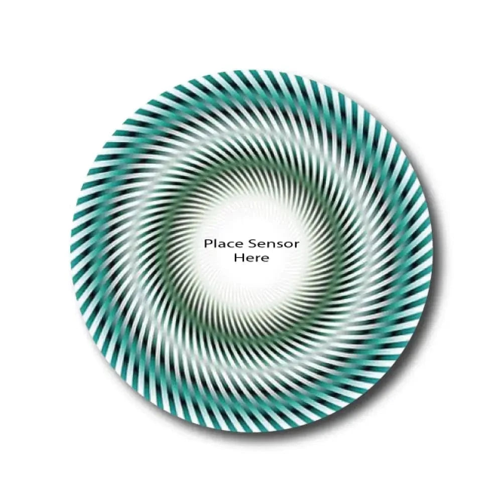 Single Patch / Libre 3 Green Illusion Underlay Patch for Sensitive Skin - Libre 3