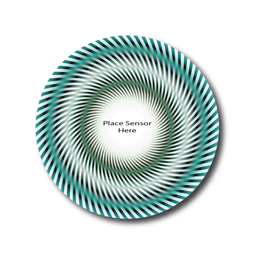 Green Illusion Underlay Patch For Sensitive Skin - Dexcom G7 Single